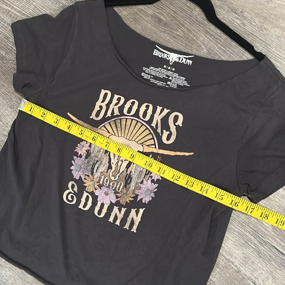 Brooks and Dunn NWOT music Black Graphic Tee - Picture 5 of 5